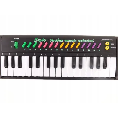 Organy organki keyboard mikrofon 32 klawisze 6832