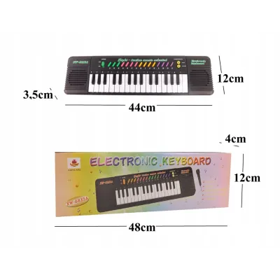 Organy organki keyboard mikrofon 32 klawisze 6832