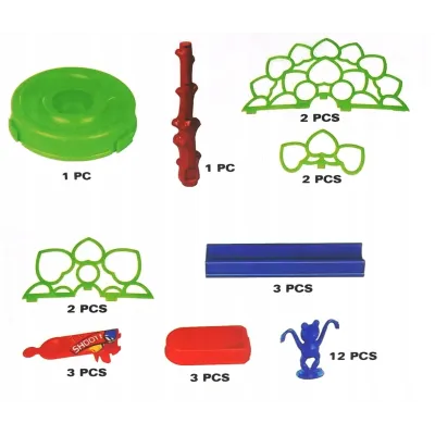 GRA SKACZĄCE SPADAJĄCE ŻABKI 3 PROCE 007-20B