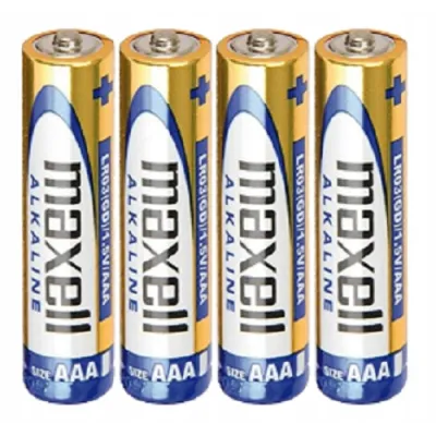 4x Baterie AA 1,5V Alkaline MAXELL LR6