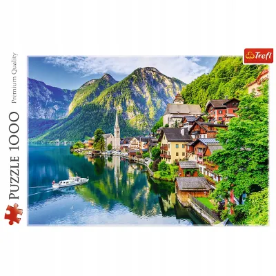 Puzzle krajobraz Austria Hallstatt 1000 elementów Trefl 10670