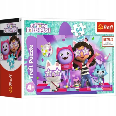 Puzzle 54 mini Koci Domek Gabi 54 elementy Trefl 19773 Puzzle 54 mini Koci Domek Gabi 54 elementy Trefl 19773