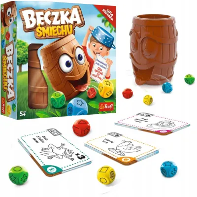 Gra Beczka śmiechu gra planszowa Trefl 01908