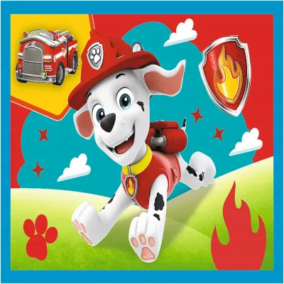 Puzzle 4w1 Psi Patrol Biegnące Pieski 3+ Trefl 34628 Puzzle 4w1 Psi Patrol Biegnące Pieski 3+ Trefl 34628