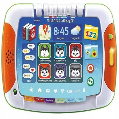 Tablet Pełen Przygód interaktywny edukacyjny 2w1 Vtech 61458