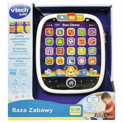 Tablet Baza zabawy interaktywny edukacyjny Vtech 61173