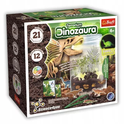 Zestaw naukowy Terrarium dinozaura 6+ Trefl Science4you 61939