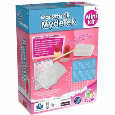 Warsztacik mydełek eksperymenty 8+ Trefl Science4you 61105