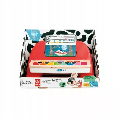 Magiczne dotykowe pianinko organy Value 6m+ Baby Einstein Hape Trefl 800894 Magiczne dotykowe pianinko organy Value 6m+ Baby Einstein Hape Trefl 800894
