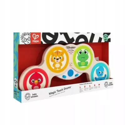 Magiczne Dotykowe Bębenki Perkusja 6m+ Baby Einstein Hape Trefl 800803