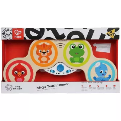 Magiczne Dotykowe Bębenki Perkusja 6m+ Baby Einstein Hape Trefl 800803