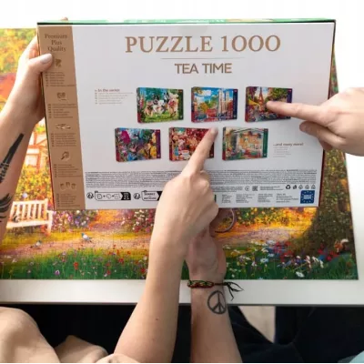 Puzzle Premium Plus Quality 1000 el. Photo Odyssey: Big Ben, Londyn 10827