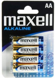 AX BATERIE AA 1,5V ALKALINE MAXELL LR6