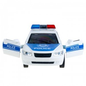 Samochód policyjny otwierane drzwi dźwięki WY560A