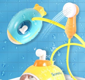 Zabawki do kąpieli łódź podwodna prysznic 2022AN