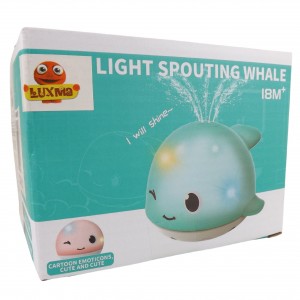 Prysznic sensoryczny fontanna wieloryb światła 07R