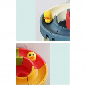 Zabawka do kąpieli tor zjeżdżalnia kaczka 8366-26A