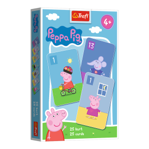 Karty Piotruś Świnka Peppa Peppa Pig +4 Trefl 08506