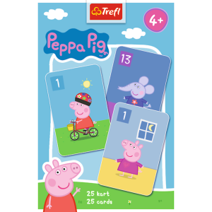 Karty Piotruś Świnka Peppa Peppa Pig +4 Trefl 08506