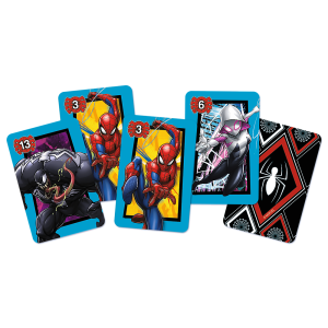 Karty Piotruś Spiderman Disney Marvel +4 Trefl 08498