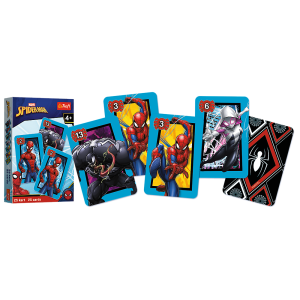 Karty Piotruś Spiderman Disney Marvel +4 Trefl 08498