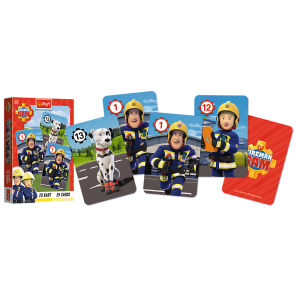 Karty Piotruś Strażak Sam Fireman Sam +4 Trefl 08505