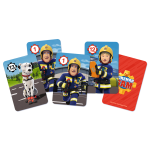 Karty Piotruś Strażak Sam Fireman Sam +4 Trefl 08505