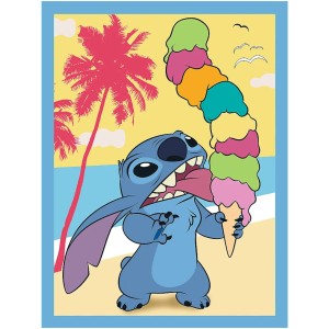 Puzzle 2w1+ Memos Lilo & Stitch Wesoły Dzień Disney 3+ Trefl 93585