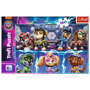 Puzzle Psi Patrol 160 elementów Psi przyjaciele 6+ Trefl 15417