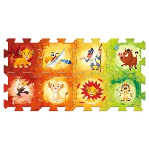 Puzzle piankowe układanka puzzlopianka Król Lew Disney baby 0+ 61603