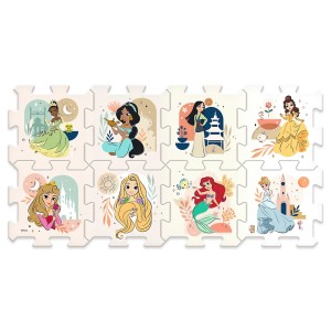 Puzzle piankowe układanka puzzlopianka Księżniczki Disney baby 0+ 61605