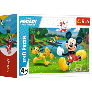 Puzzle 54 mini Mickey i przyjaciele 54 elementy Trefl 19715