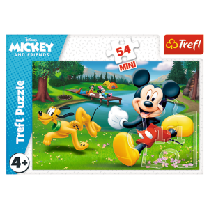 Puzzle 54 mini Mickey i przyjaciele 54 elementy Trefl 19715