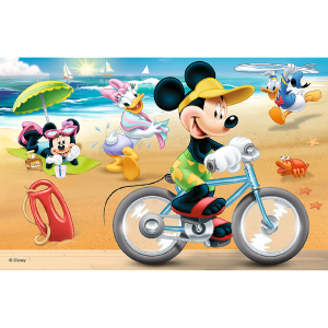 Puzzle 54 mini Mickey i przyjaciele 54 elementy Trefl 19712