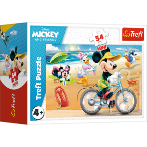 Puzzle 54 mini Mickey i przyjaciele 54 elementy Trefl 19712