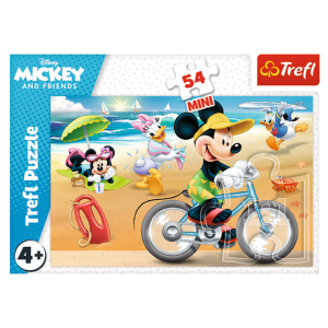 Puzzle 54 mini Mickey i przyjaciele 54 elementy Trefl 19712