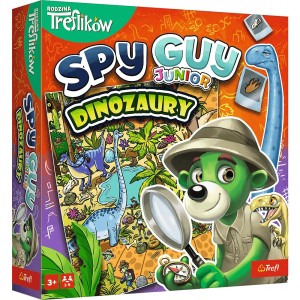 Gra planszowa Spy Guy Junior dinozaury Rodzina Treflików Trefl 02652