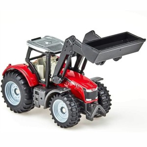 Siku Traktor Massey Ferguson z przednią ładowarką metal model S1484