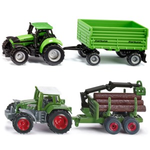 Siku Farmer Zestaw rolniczy 2 traktory Metal Model 3+ S0499