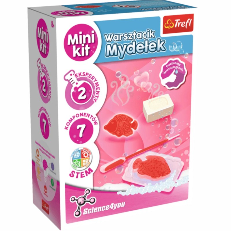 Warsztacik mydełek eksperymenty 8+ Trefl Science4you 61105