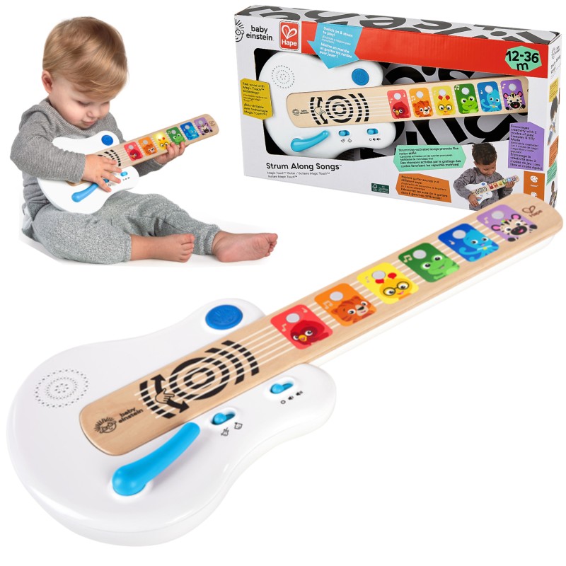 Baby Einstein Gitara dotykowa melodie 12m+ Hape Trefl 800893