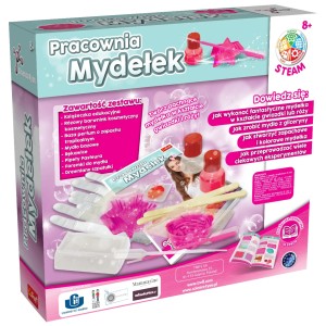 Pracownia Mydełek eksperymenty 8+ Trefl Science4you 61114