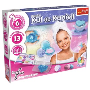 Fabryka kul do kąpieli 8+ zestaw edukacyjny Science4YOU Trefl 61096