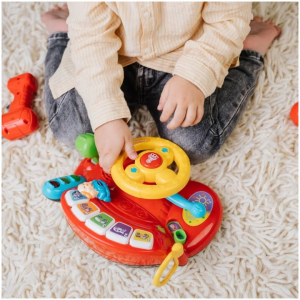 Interaktywna Kierownica Małego Rajdowca 12m+ Vtech Baby Trefl 60482