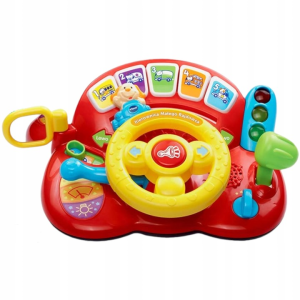 Interaktywna Kierownica Małego Rajdowca 12m+ Vtech Baby Trefl 60482