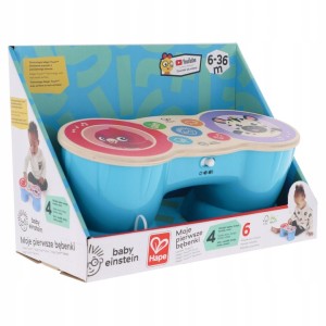 Magiczne dotykowe bębenki 6m+ Baby Einstein HAPE Trefl 800898